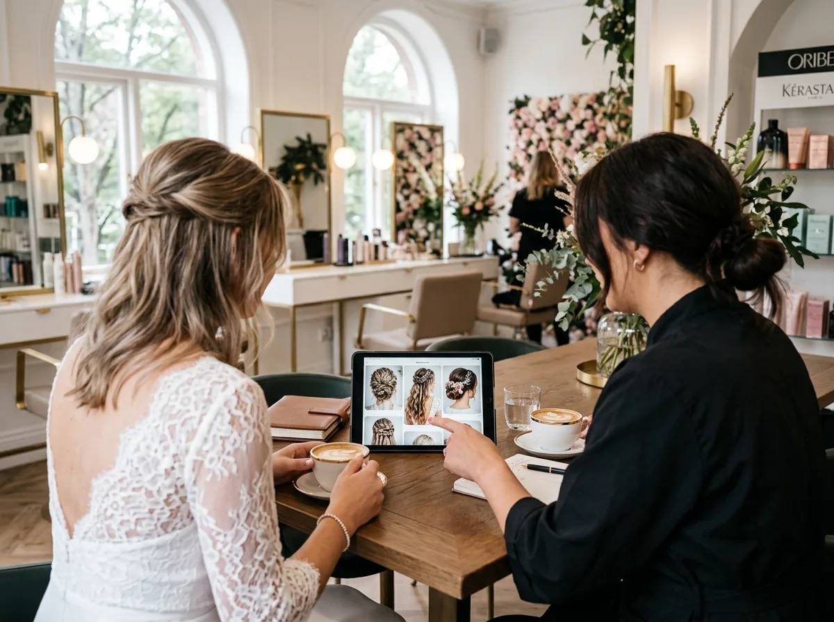 Consultation step of the bridal experience